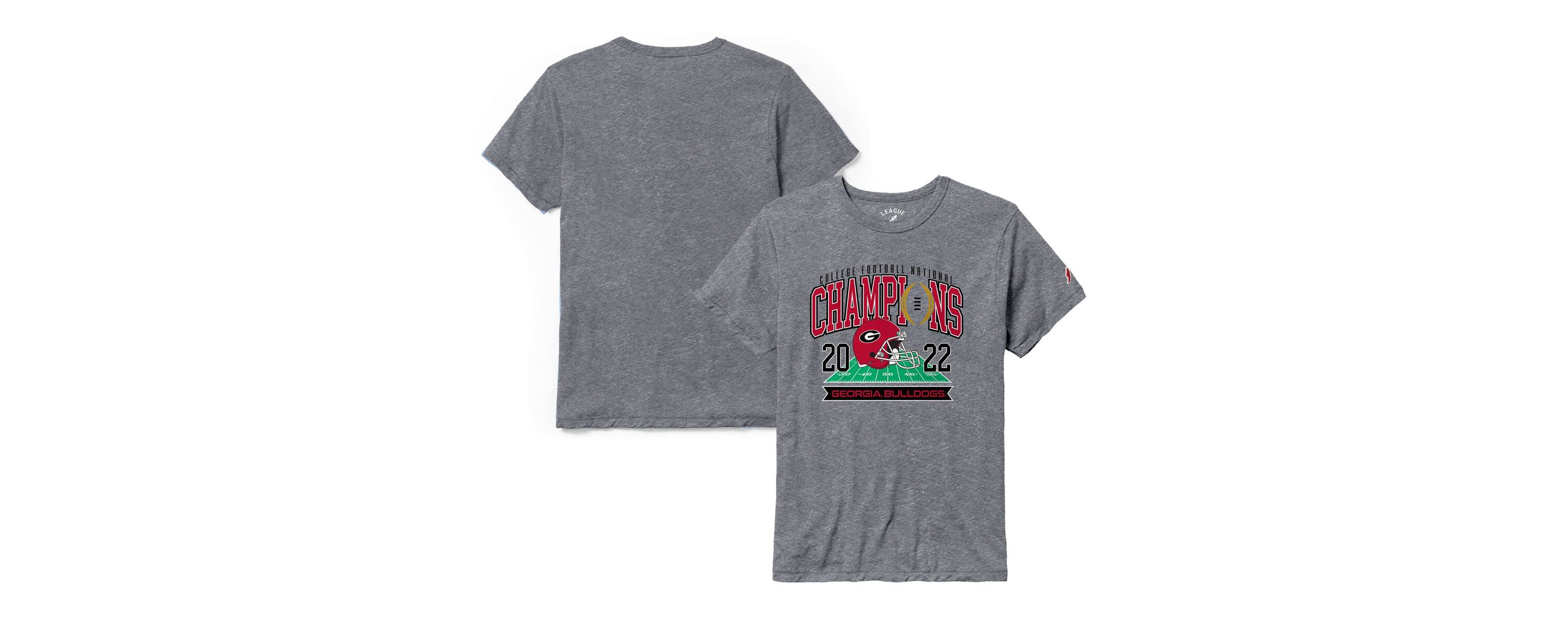 NCAA Georgia Bulldogs NCAA Football Playoff 2022 National s Tri-Blend T-Shirt