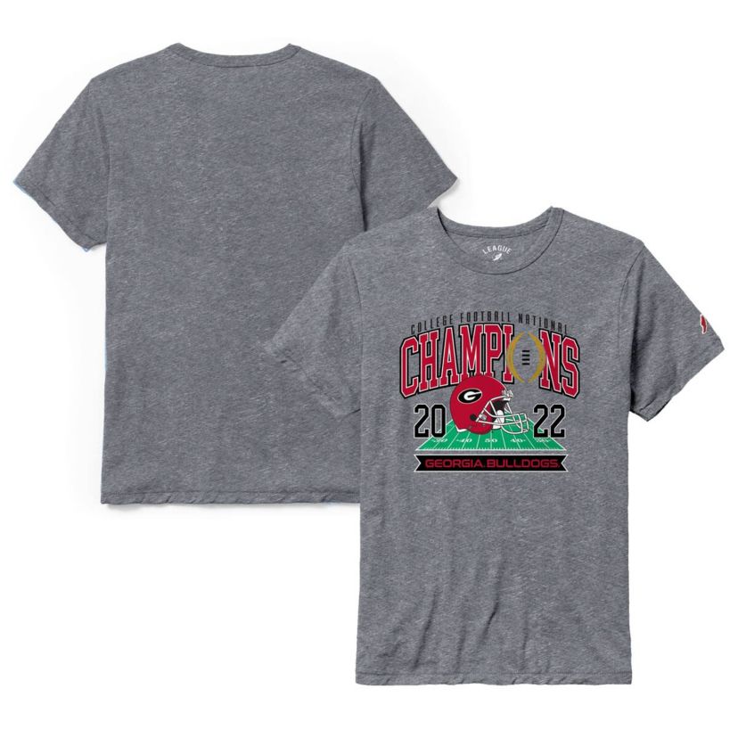NCAA Georgia Bulldogs NCAA Football Playoff 2022 National s Tri-Blend T-Shirt
