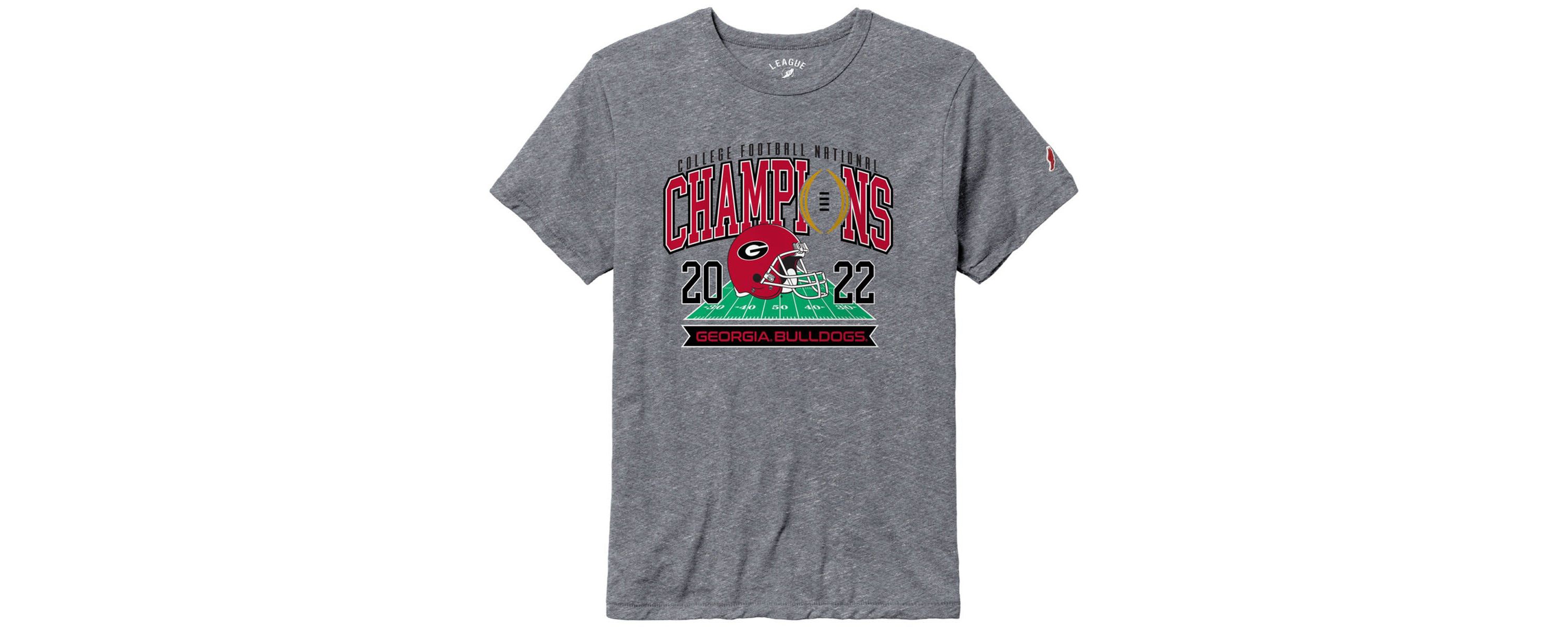 NCAA Georgia Bulldogs NCAA Football Playoff 2022 National s Tri-Blend T-Shirt