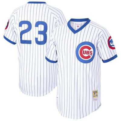 Mitchell & Ness Men's MLB Ryne Sandberg Chicago Cubs Cooperstown Collection 1987 Authentic Player Jersey
