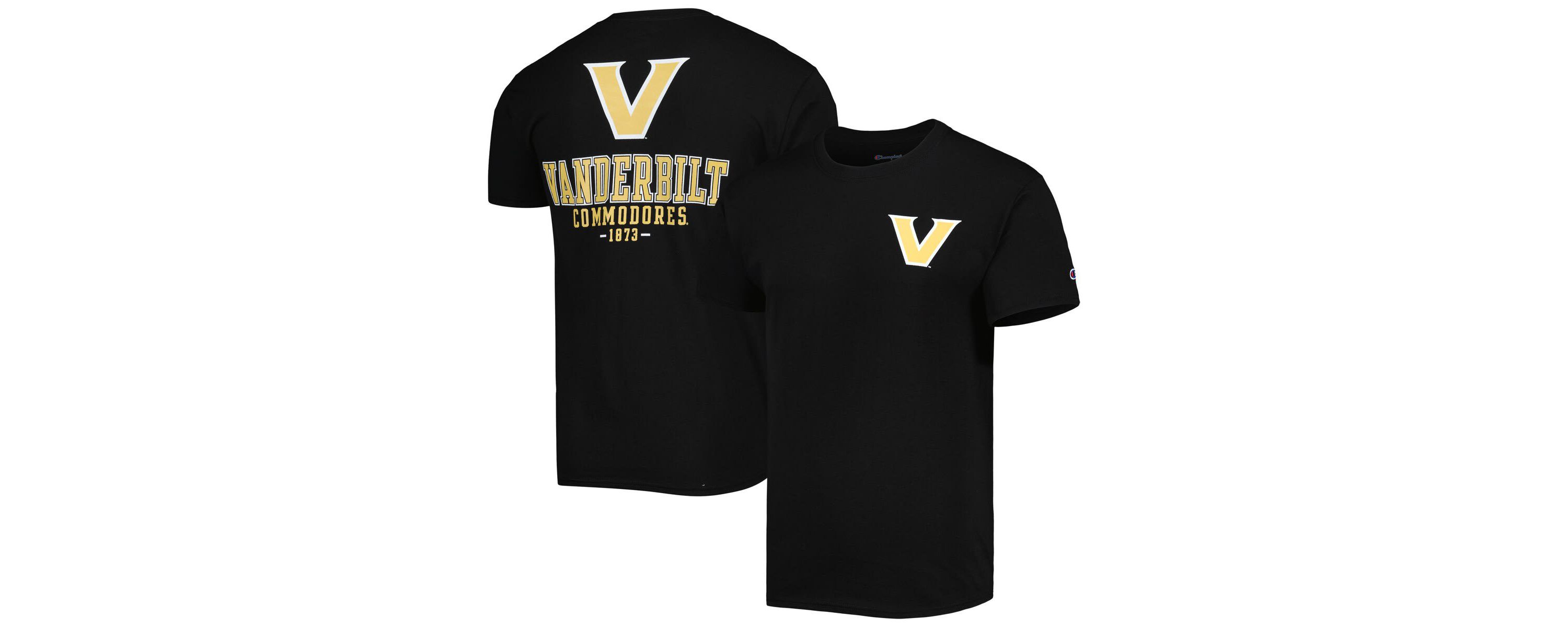 NCAA Vanderbilt Commodores Team Stack 2-Hit T-Shirt