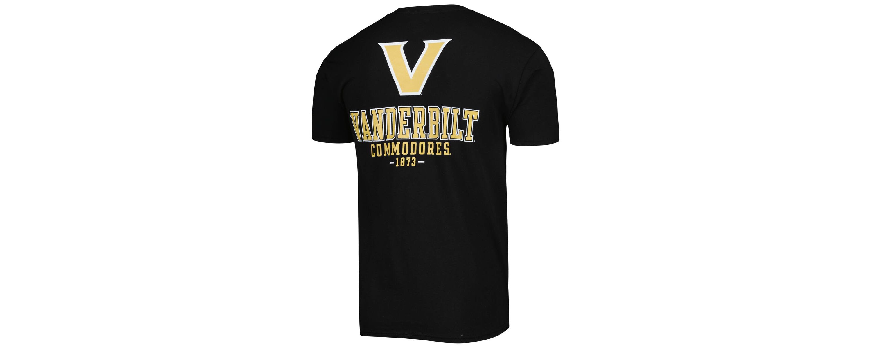 NCAA Vanderbilt Commodores Team Stack 2-Hit T-Shirt