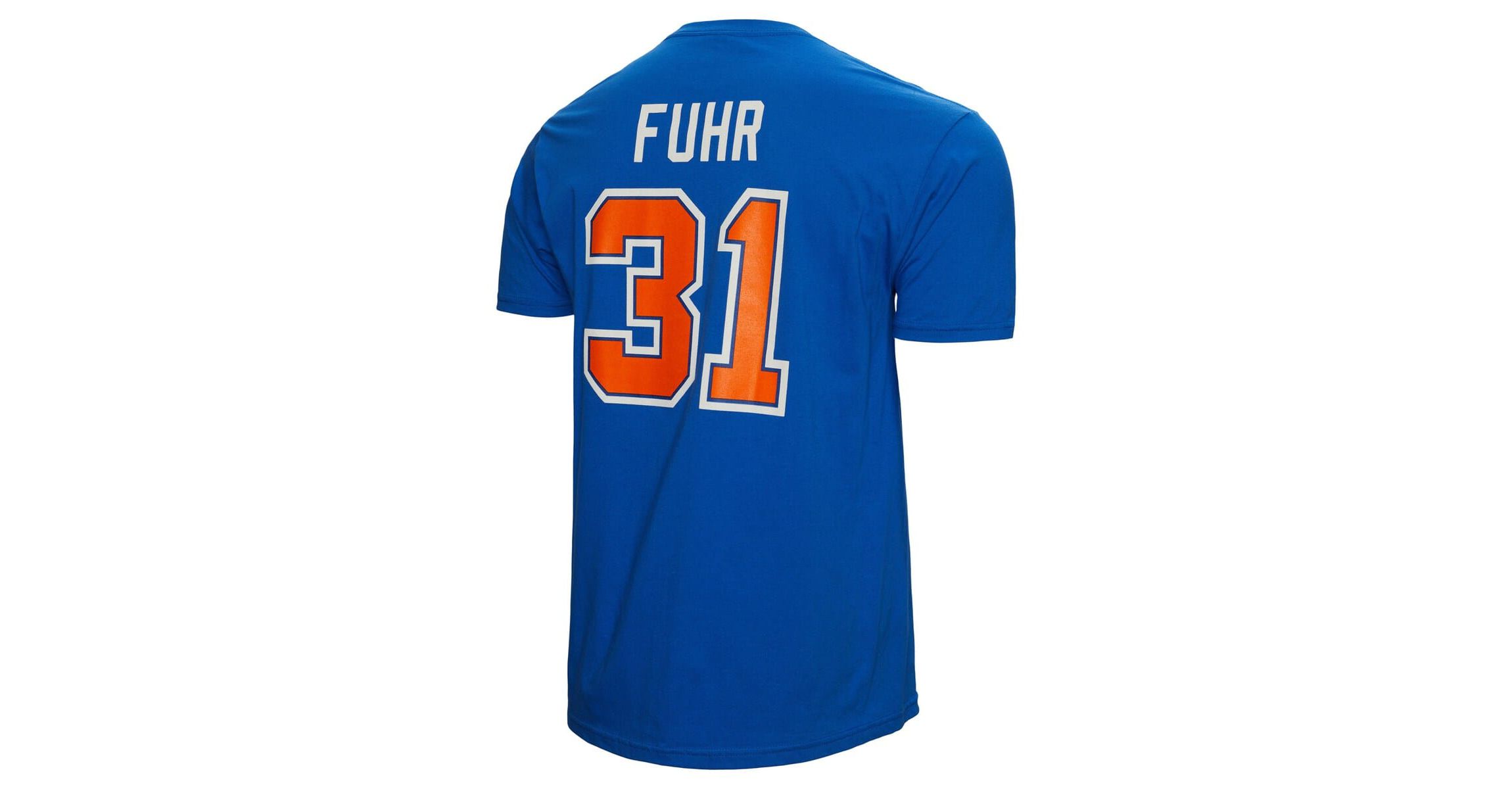 NHL Grant Fuhr Edmonton Oilers Name & Number T-Shirt