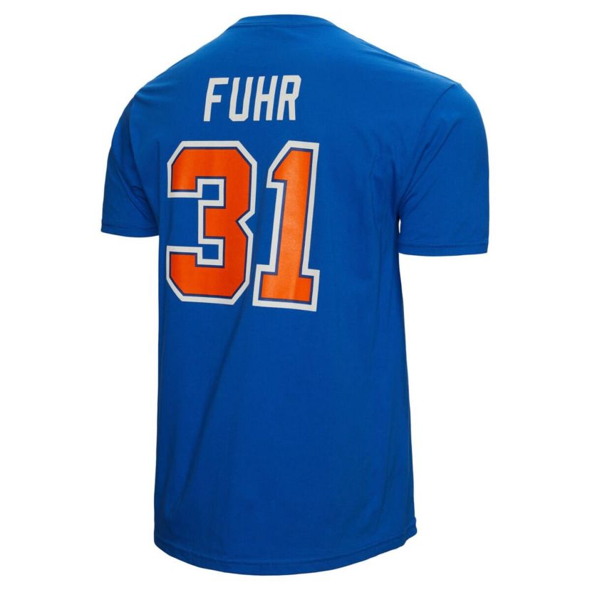NHL Grant Fuhr Edmonton Oilers Name & Number T-Shirt