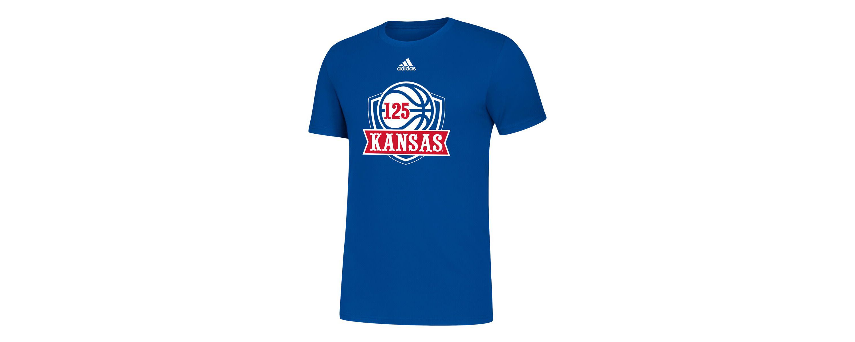 NCAA Kansas Jayhawks 125th Season Basketball Amplifier T-Shirt
