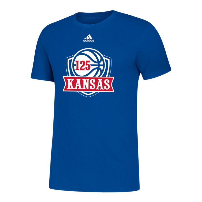NCAA Kansas Jayhawks 125th Season Basketball Amplifier T-Shirt