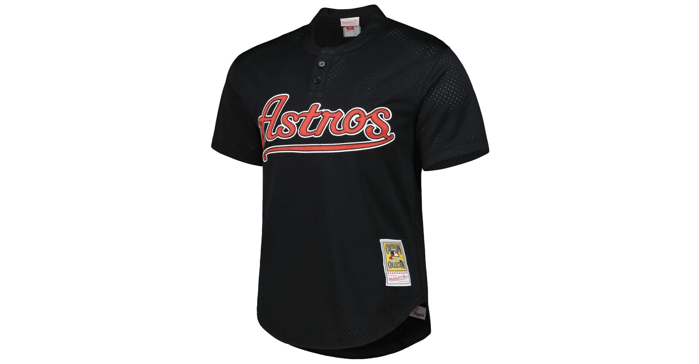 MLB Craig Biggio Houston Astros Cooperstown Collection Mesh Batting Practice Jersey