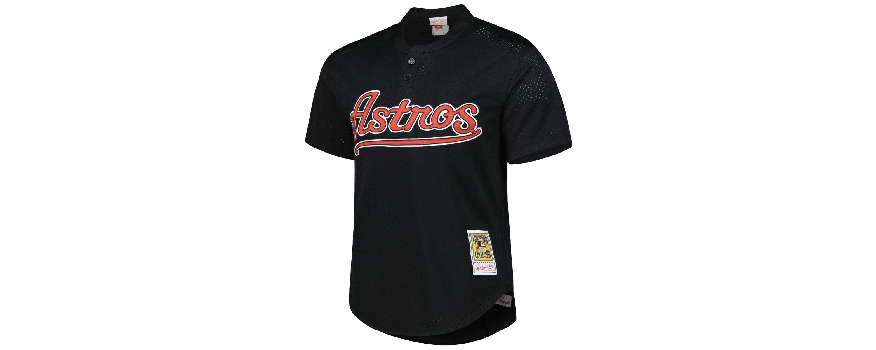 MLB Craig Biggio Houston Astros Cooperstown Collection Mesh Batting Practice Jersey