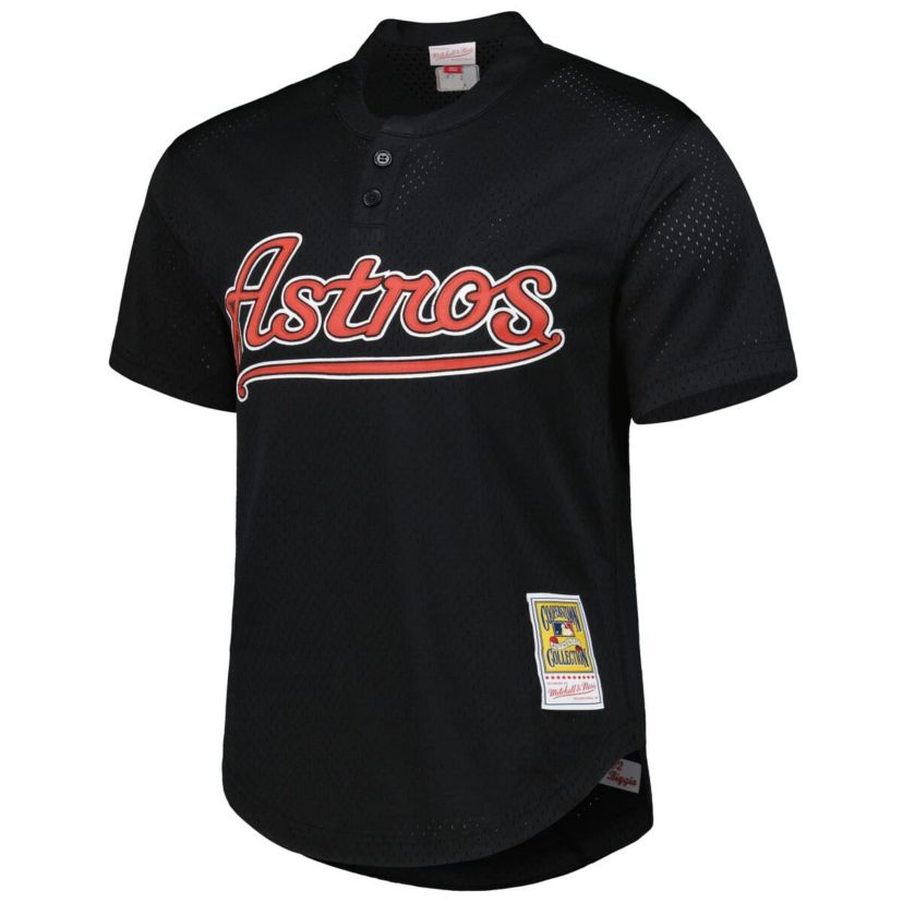 MLB Craig Biggio Houston Astros Cooperstown Collection Mesh Batting Practice Jersey