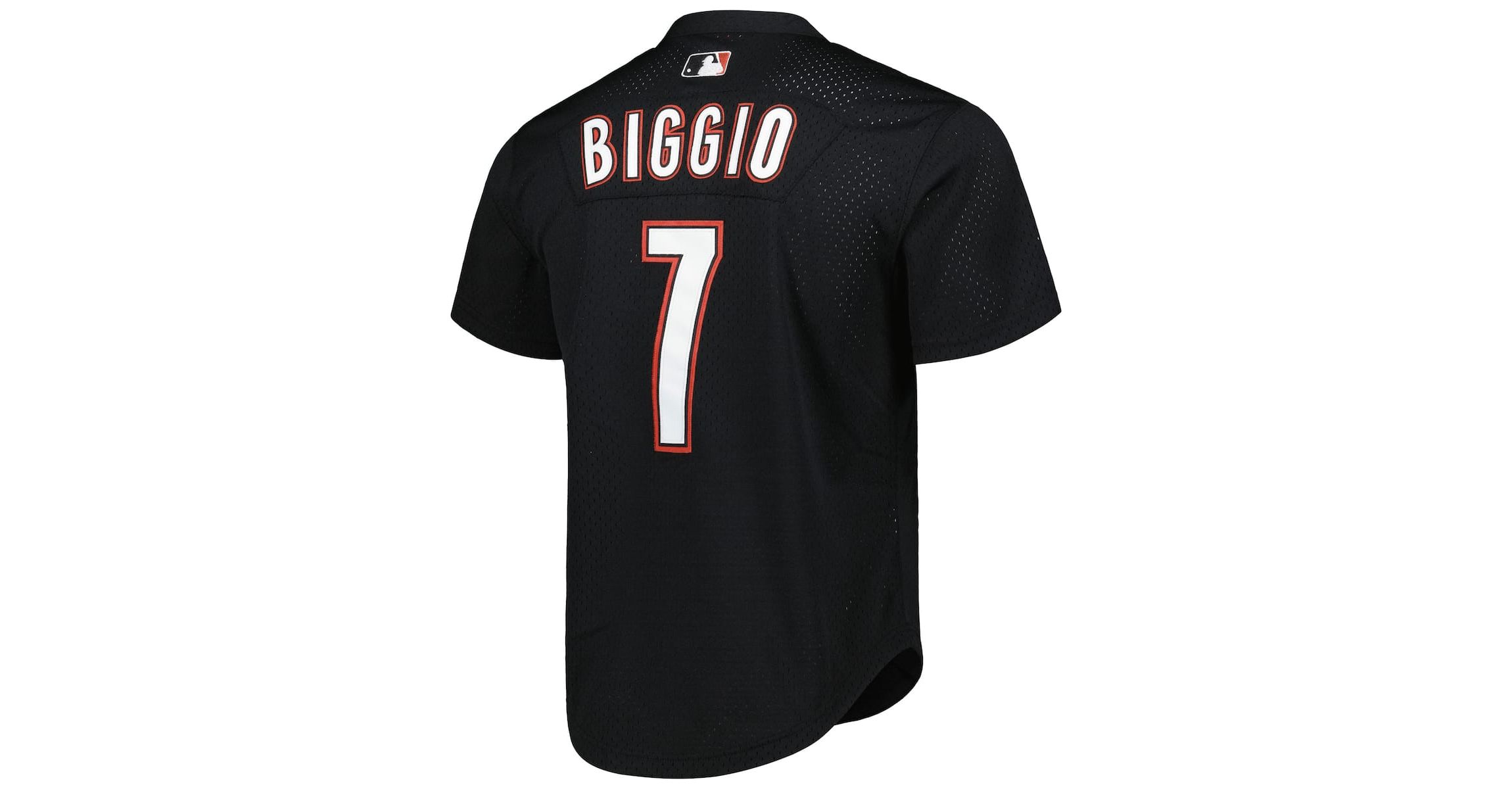 MLB Craig Biggio Houston Astros Cooperstown Collection Mesh Batting Practice Jersey