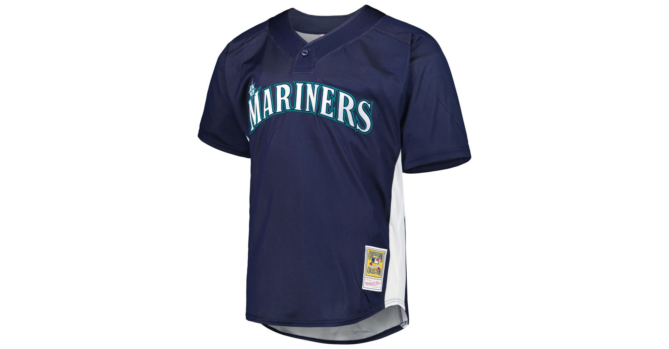 MLB Ken Griffey Jr. Seattle Mariners Cooperstown Collection Mesh Batting Practice Jersey