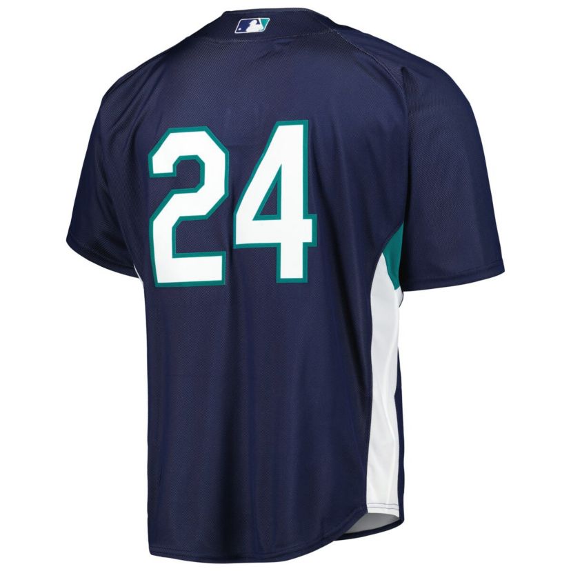 MLB Ken Griffey Jr. Seattle Mariners Cooperstown Collection Mesh Batting Practice Jersey