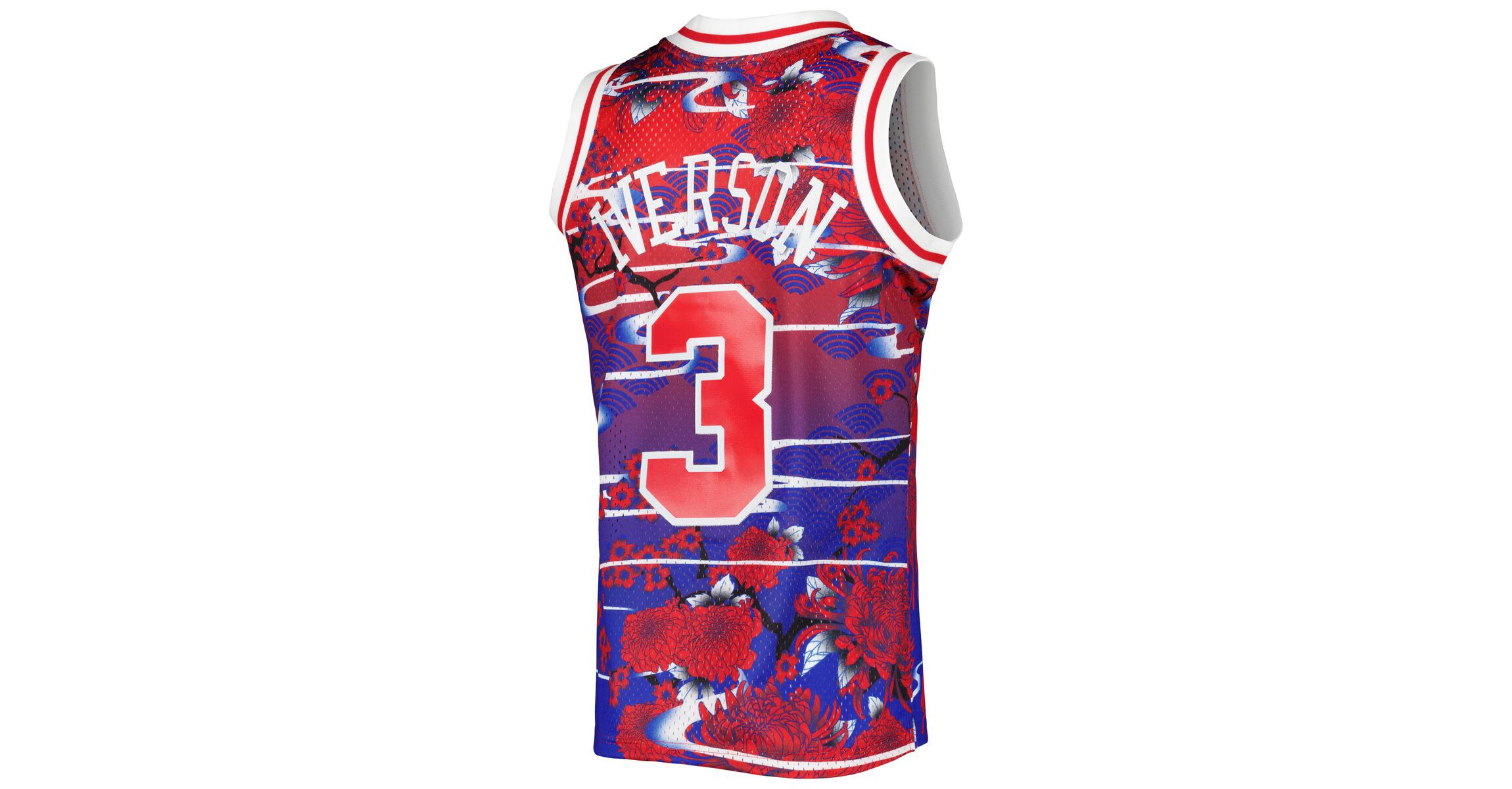 NBA Allen Iverson Philadelphia 76ers 1996/97 Hardwood Classics Lunar New Year Swingman Jersey