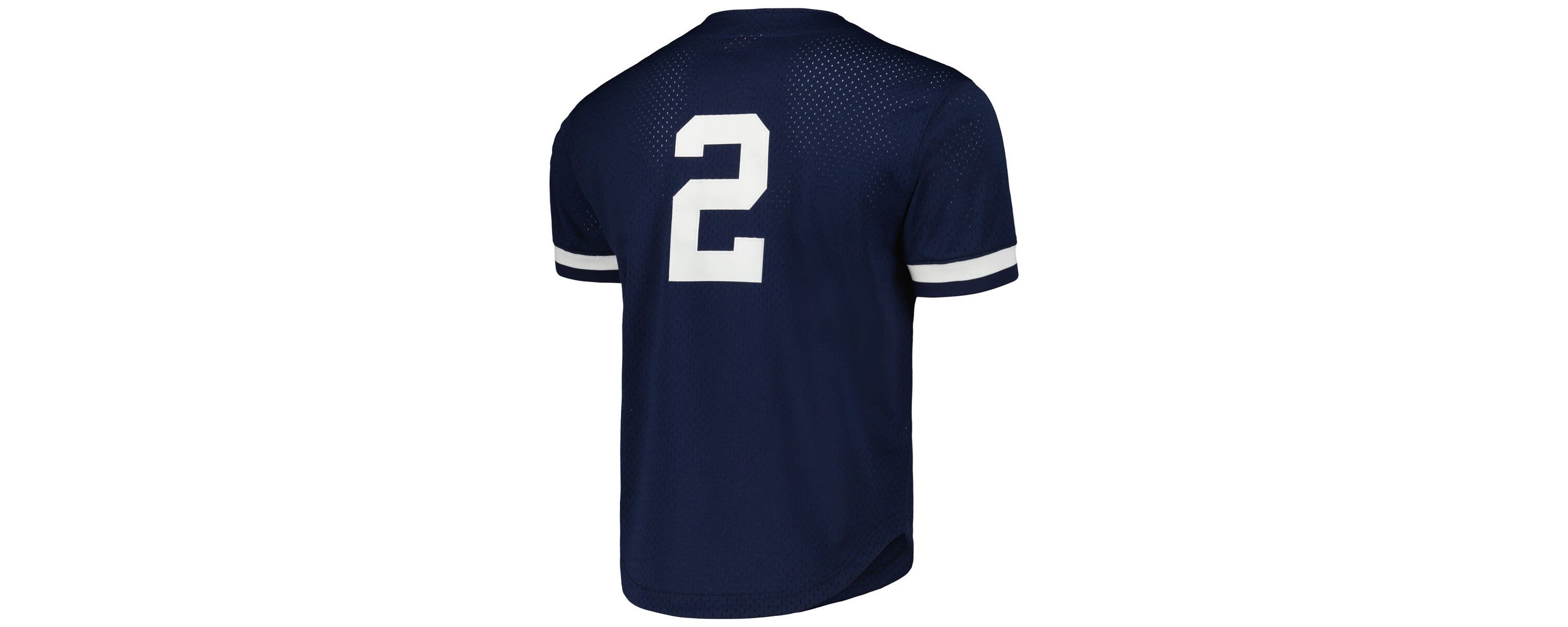 MLB Derek Jeter New York Yankees Cooperstown Collection Mesh Batting Practice Button-Up Jersey