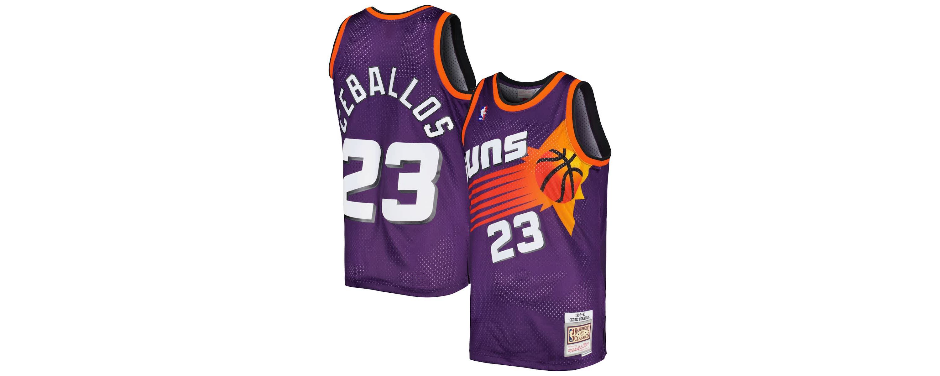 NBA Cedric Ceballos Phoenix Suns 1992/93 Hardwood Classics Swingman Jersey