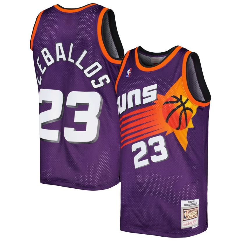 NBA Cedric Ceballos Phoenix Suns 1992/93 Hardwood Classics Swingman Jersey
