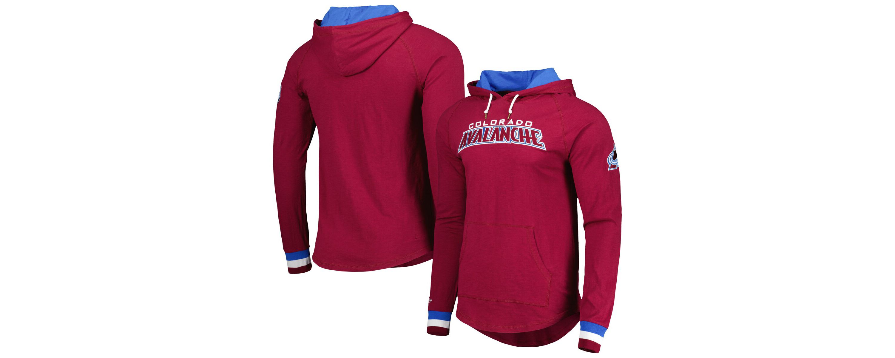 NHL Colorado Avalanche Legendary Slub Hoodie Long Sleeve T-Shirt