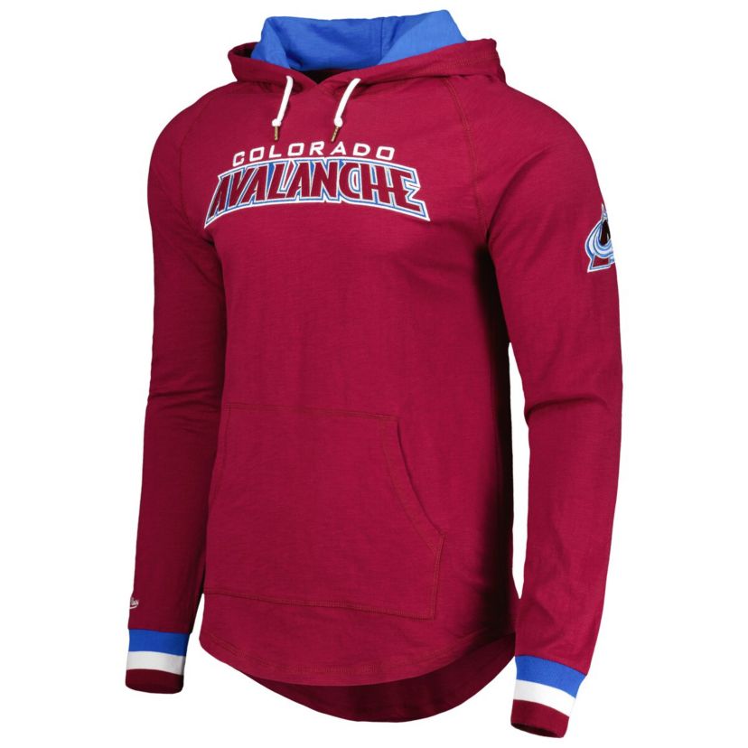 NHL Colorado Avalanche Legendary Slub Hoodie Long Sleeve T-Shirt