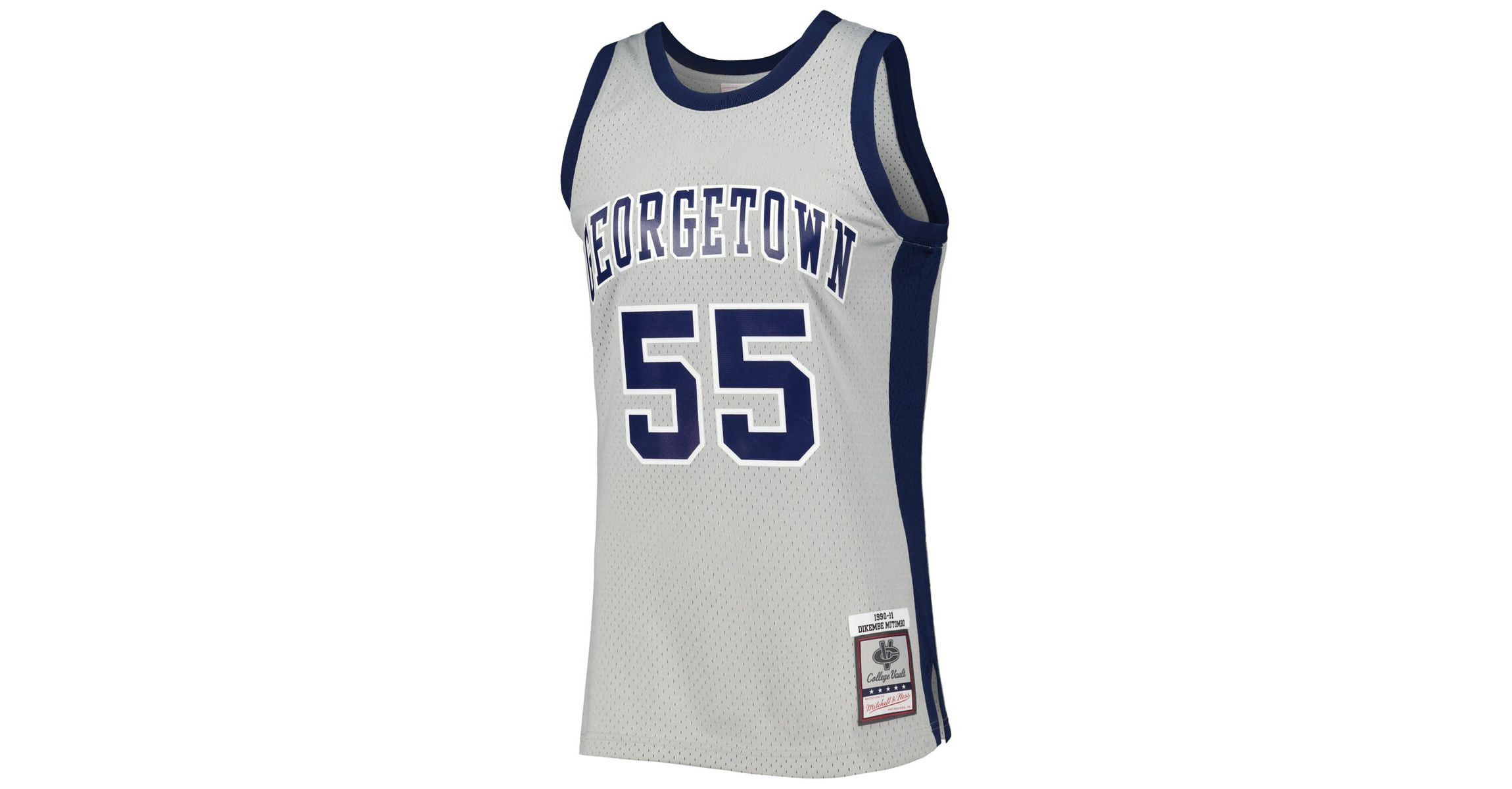 NCAA Dikembe Mutombo Georgetown Hoyas 1990/91 Swingman Jersey