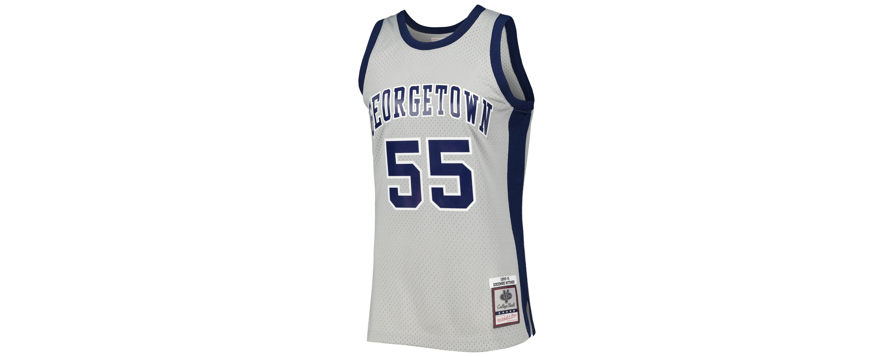 NCAA Dikembe Mutombo Georgetown Hoyas 1990/91 Swingman Jersey
