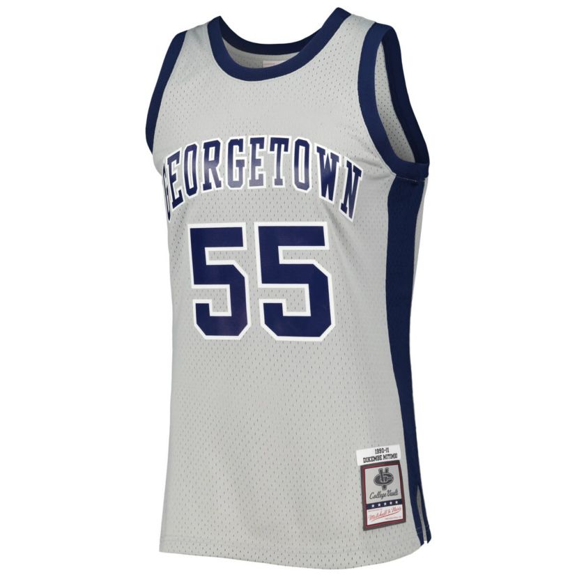 NCAA Dikembe Mutombo Georgetown Hoyas 1990/91 Swingman Jersey