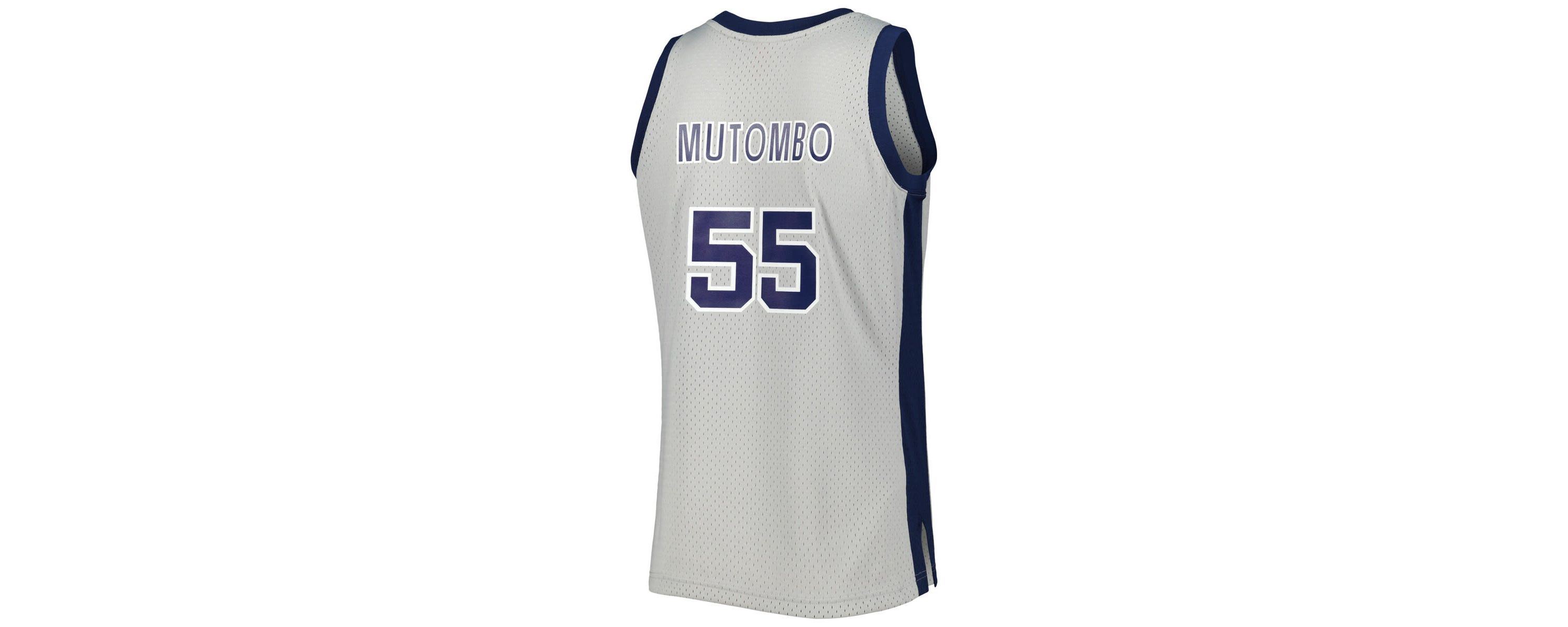 NCAA Dikembe Mutombo Georgetown Hoyas 1990/91 Swingman Jersey