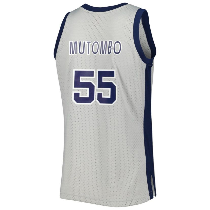 NCAA Dikembe Mutombo Georgetown Hoyas 1990/91 Swingman Jersey