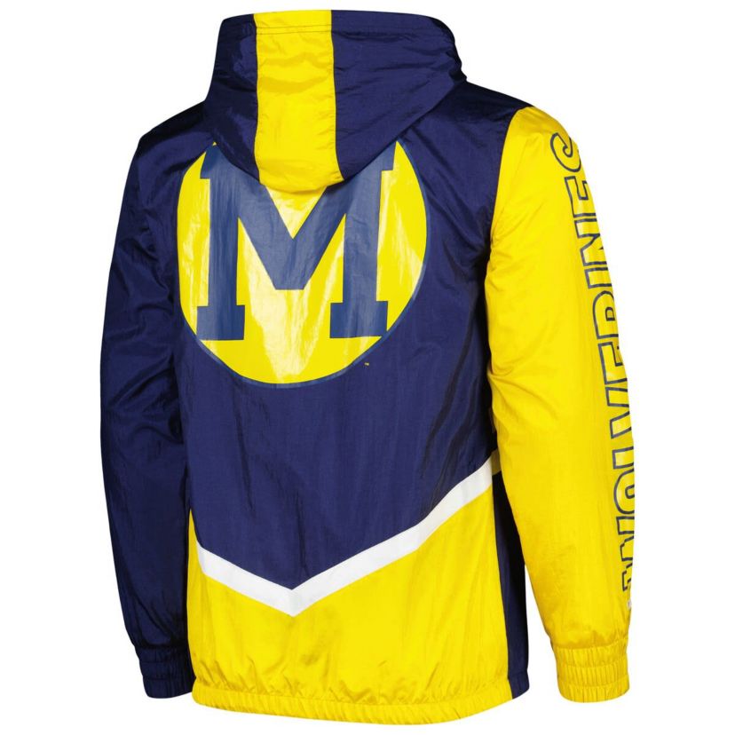 NCAA Michigan Wolverines Undeniable Full-Zip Windbreaker Jacket