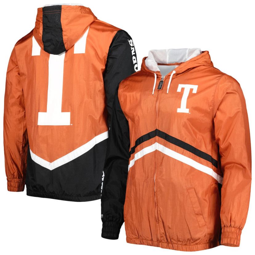 NCAA Texas Texas Longhorns Undeniable Full-Zip Windbreaker Jacket