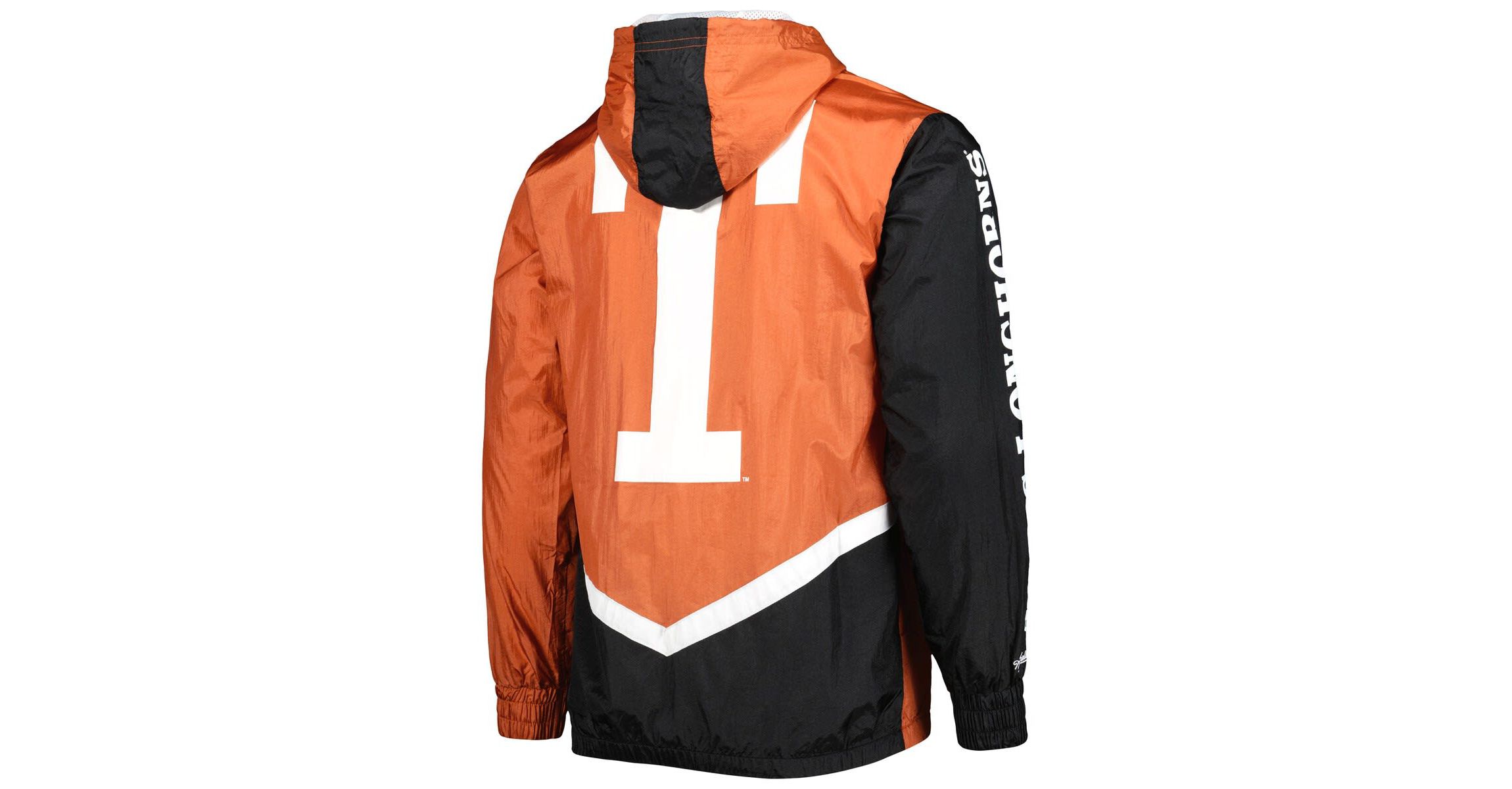 NCAA Texas Texas Longhorns Undeniable Full-Zip Windbreaker Jacket
