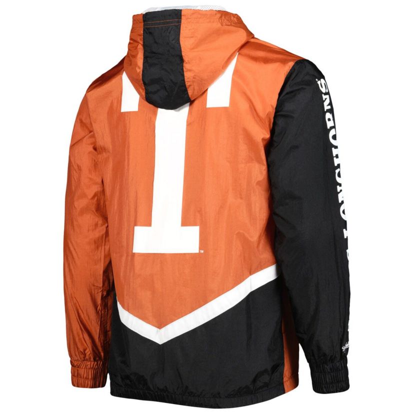 NCAA Texas Texas Longhorns Undeniable Full-Zip Windbreaker Jacket