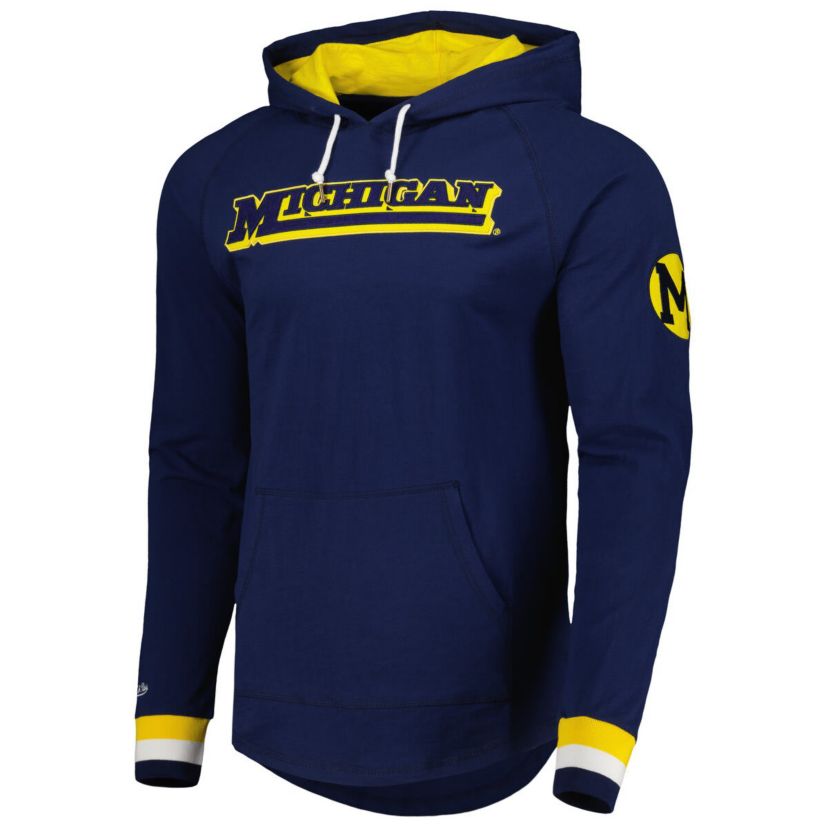 NCAA Michigan Wolverines Legendary Raglan Pullover Hoodie