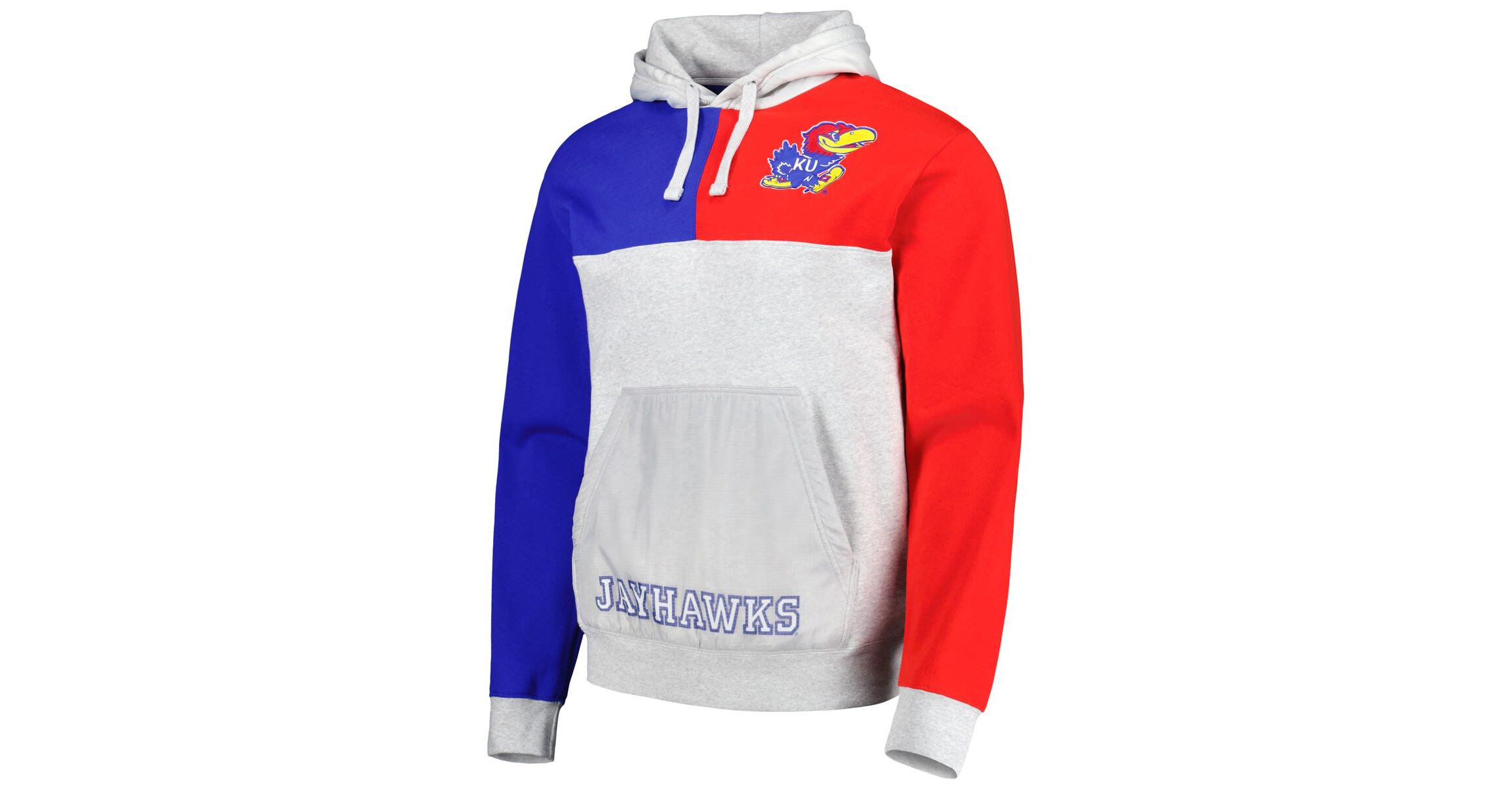 NCAA Kansas Jayhawks Tie-Breaker Pullover Hoodie