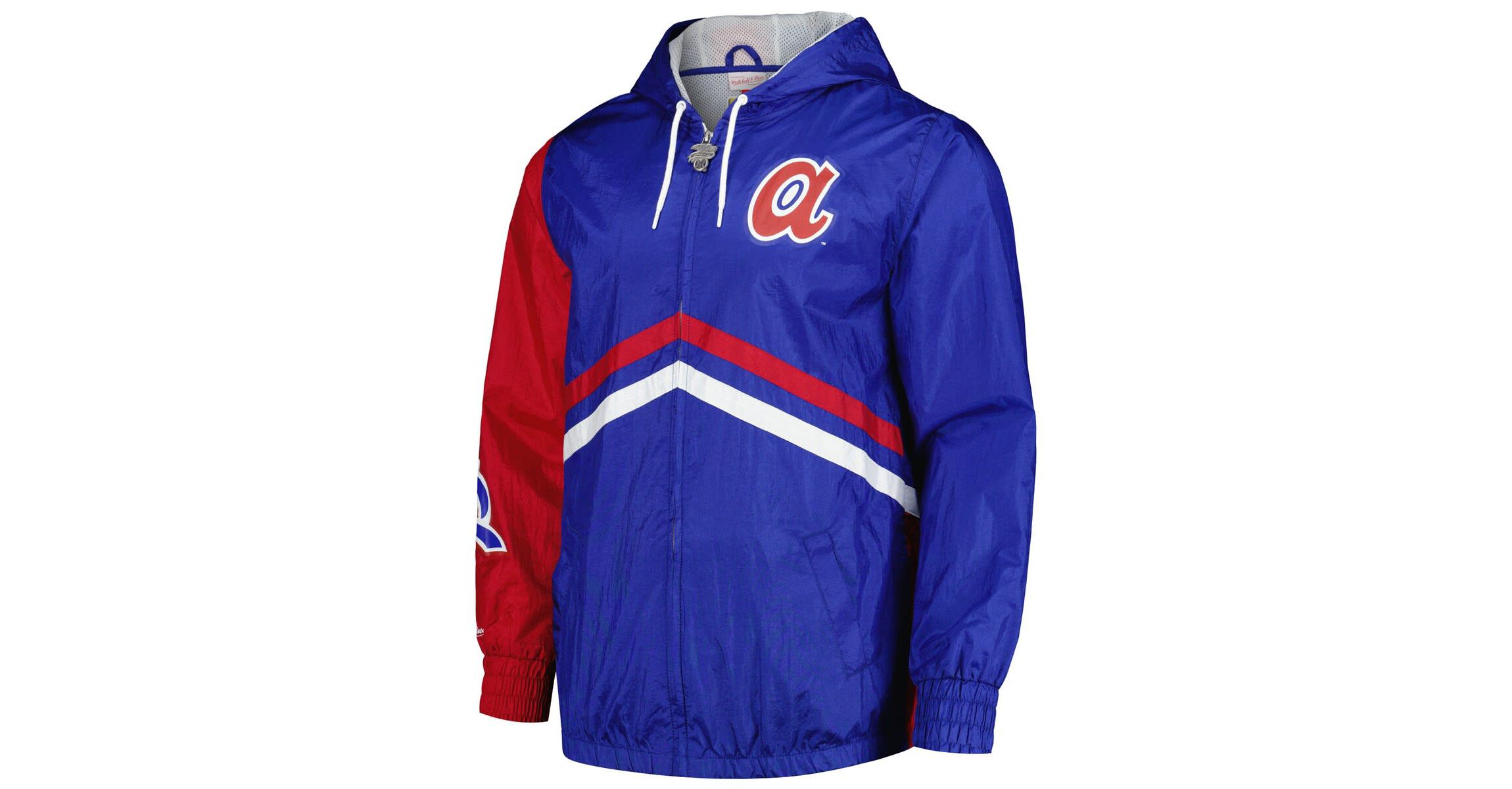 MLB Atlanta Braves Undeniable Full-Zip Hoodie Windbreaker Jacket