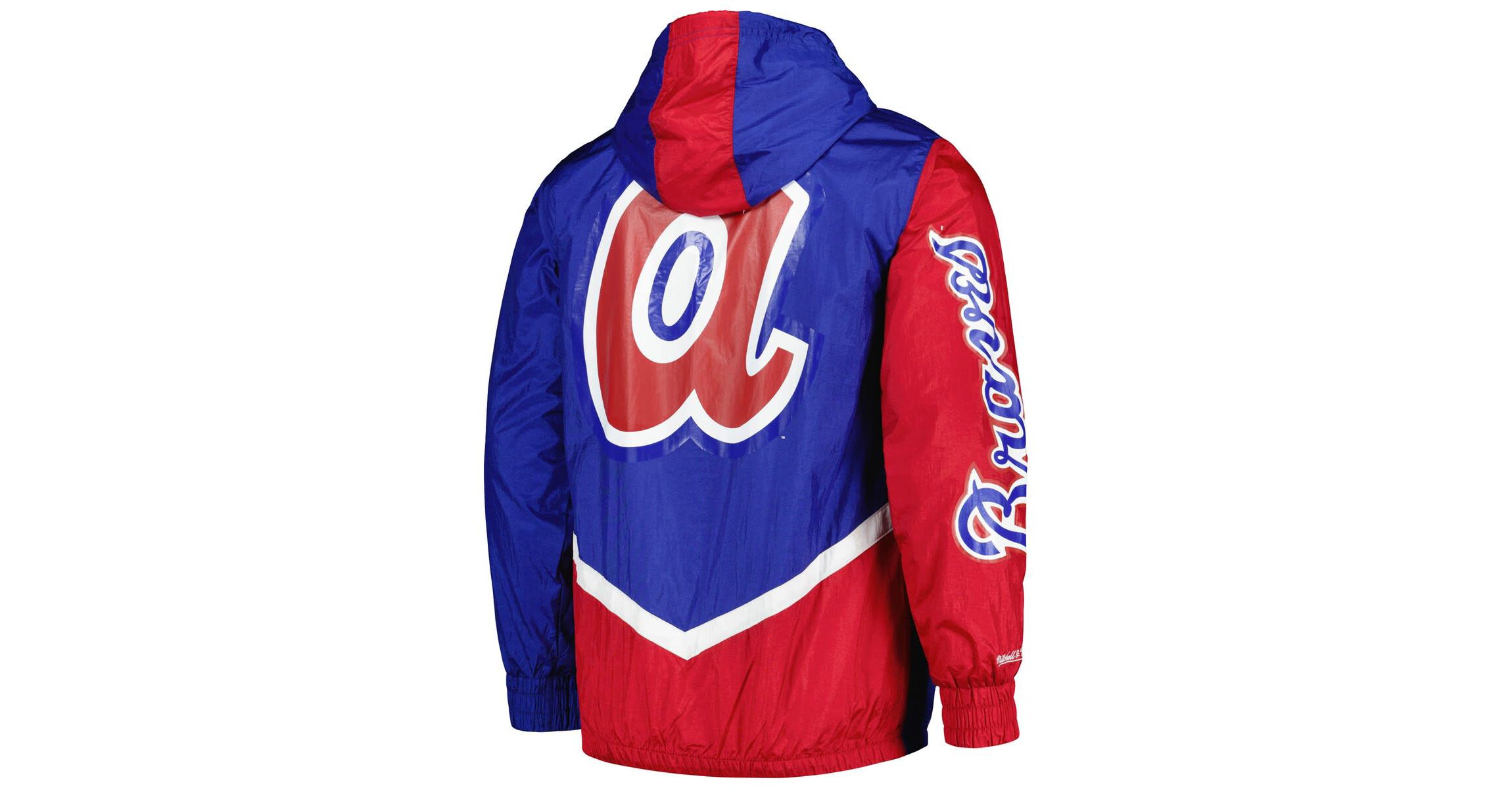 MLB Atlanta Braves Undeniable Full-Zip Hoodie Windbreaker Jacket