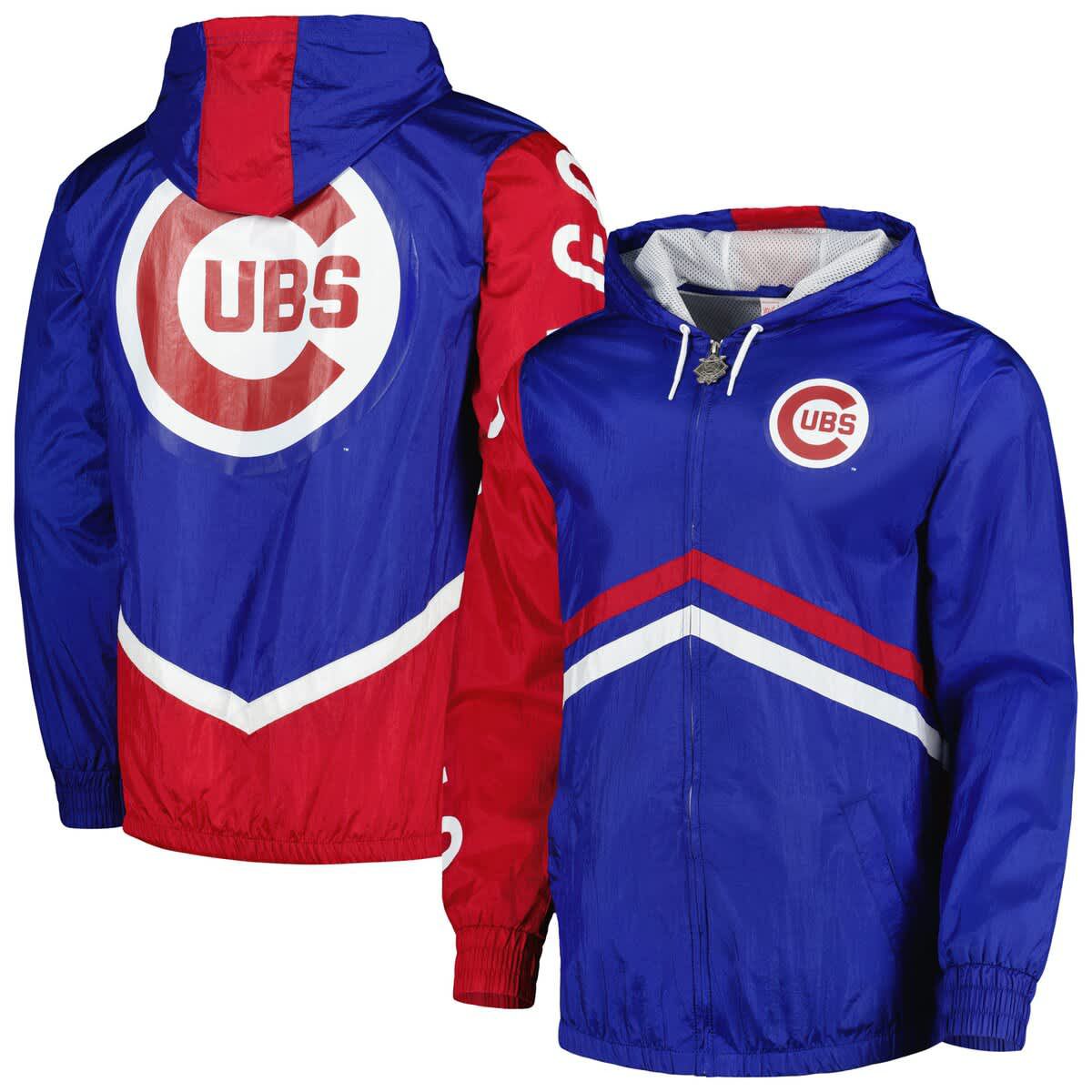 MLB Chicago Cubs Undeniable Full-Zip Hoodie Windbreaker Jacket