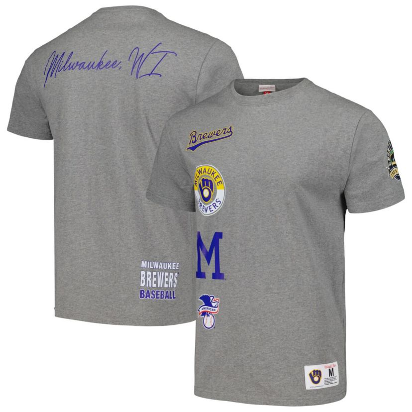MLB Milwaukee Brewers Cooperstown Collection City Collection T-Shirt