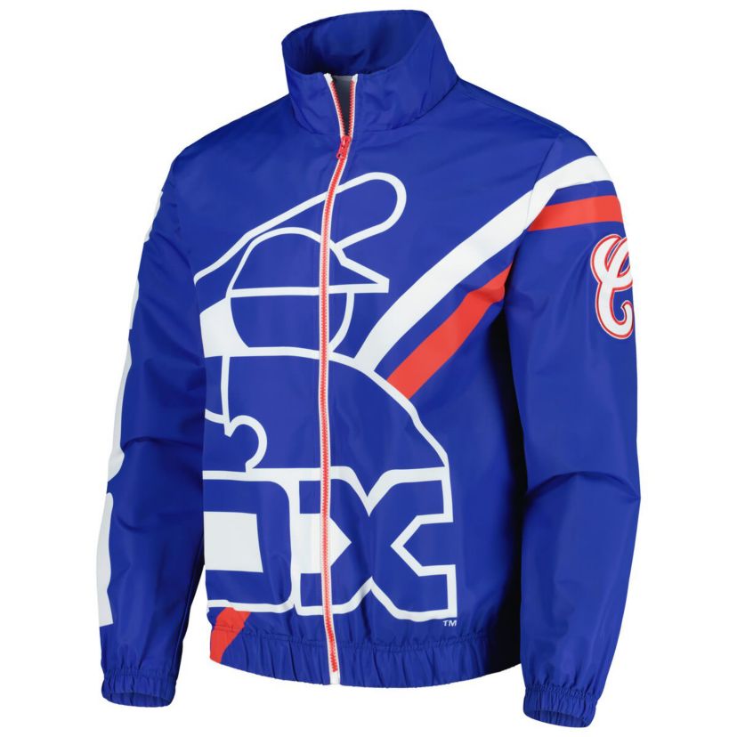 Chicago White Sox MLB Chicago Sox Exploded Logo Warm Up Full-Zip Jacket