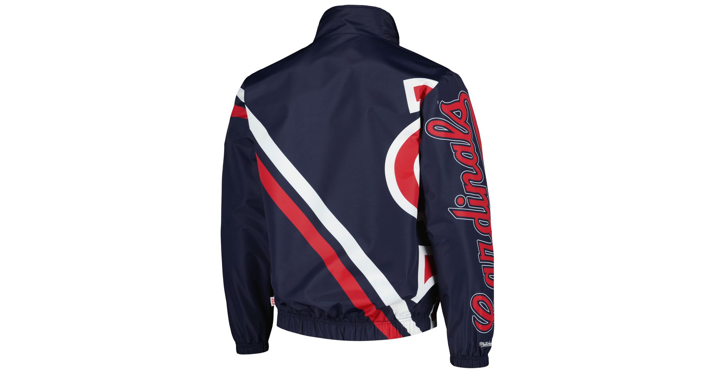 MLB St. Louis Cardinals Exploded Logo Warm Up Full-Zip Jacket