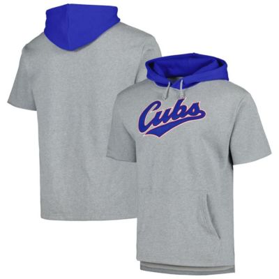 MLB Chicago Cubs game Short Sleeve Pullover Hoodie