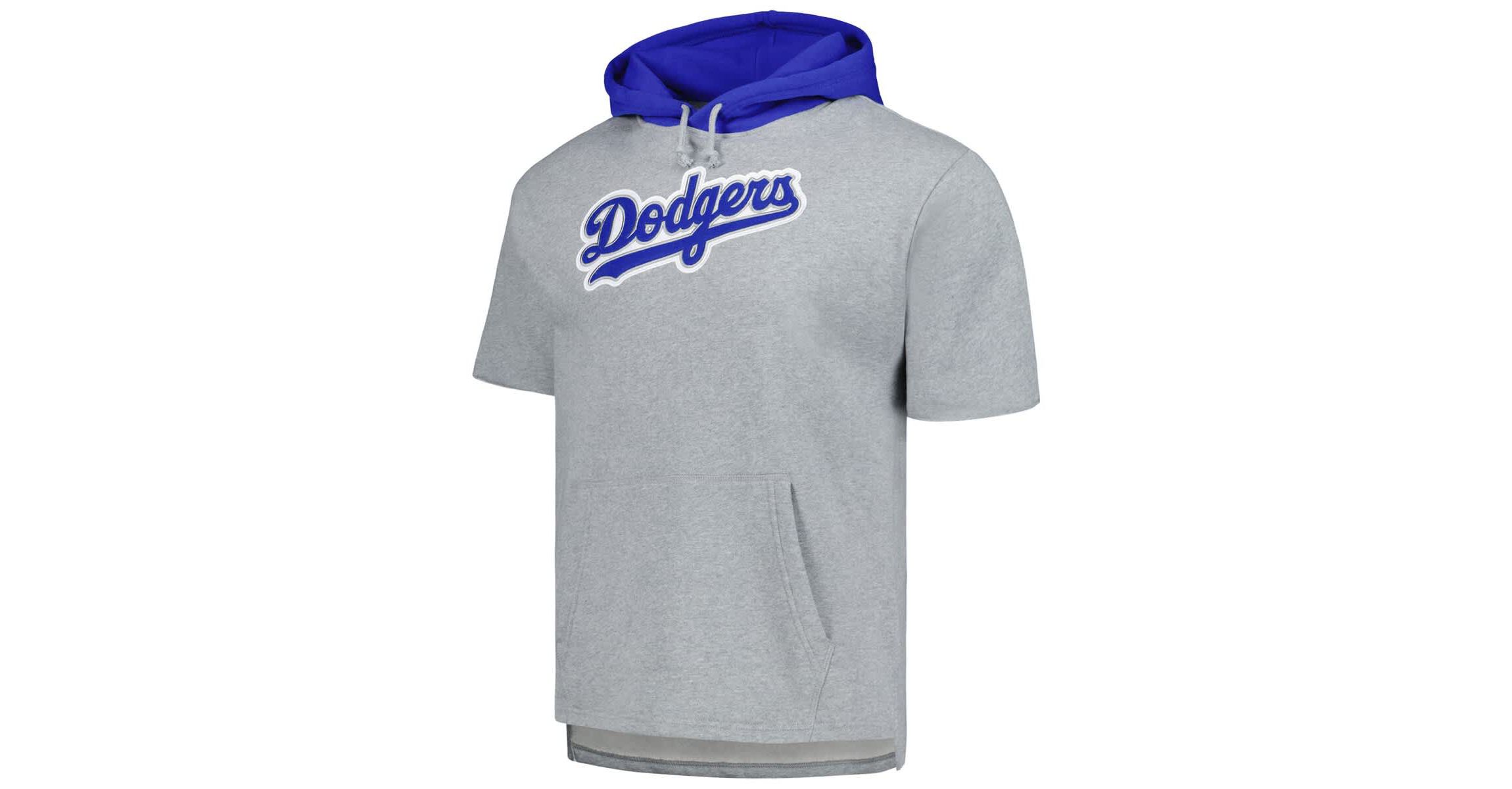 MLB Los Angeles Dodgers game Short Sleeve Pullover Hoodie