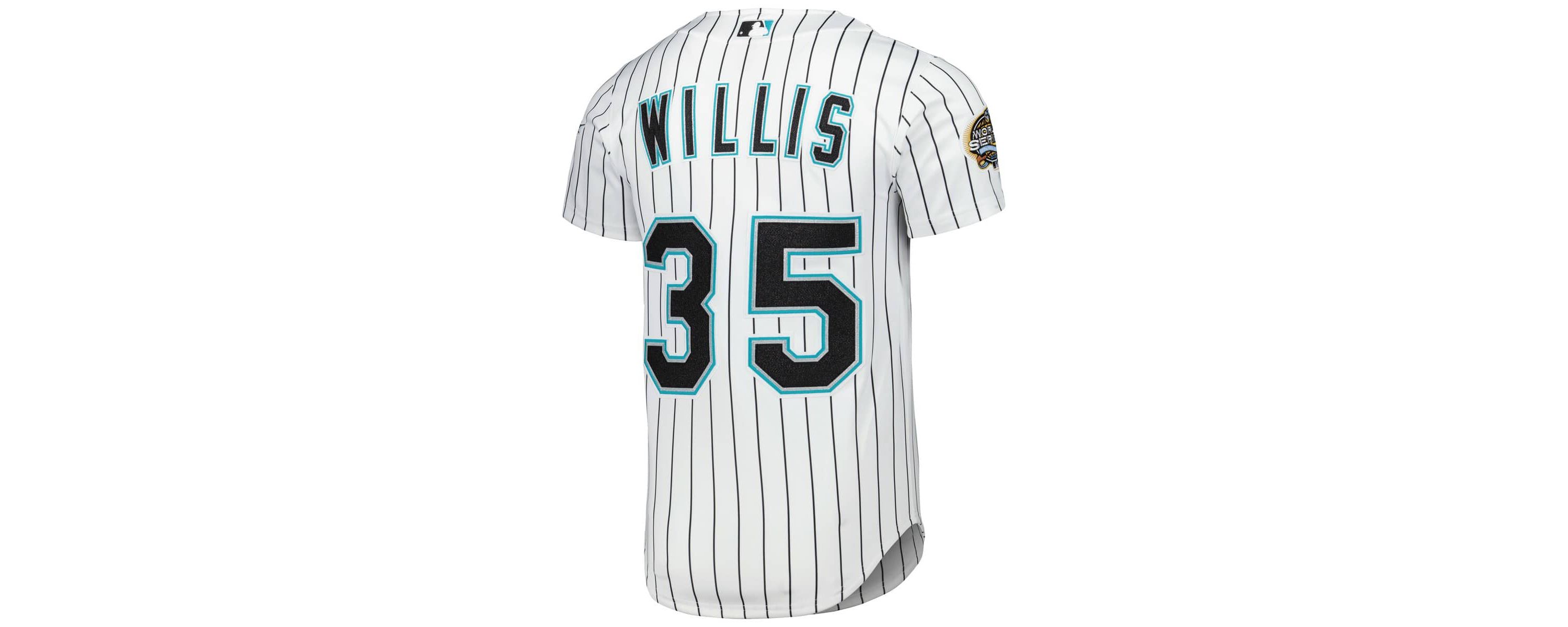 Cooperstown Teams Dontrelle Willis Florida Marlins Cooperstown Collection Authentic Jersey