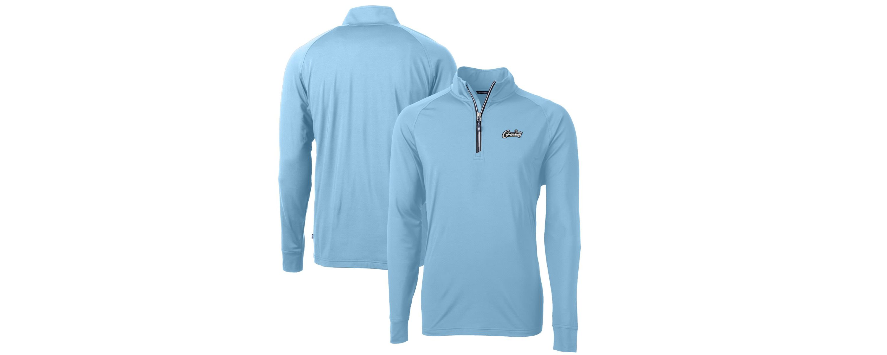 NCAA Light UCF Knights Citronaut Adapt Eco Knit Stretch Recycled Quarter-Zip Pullover Top