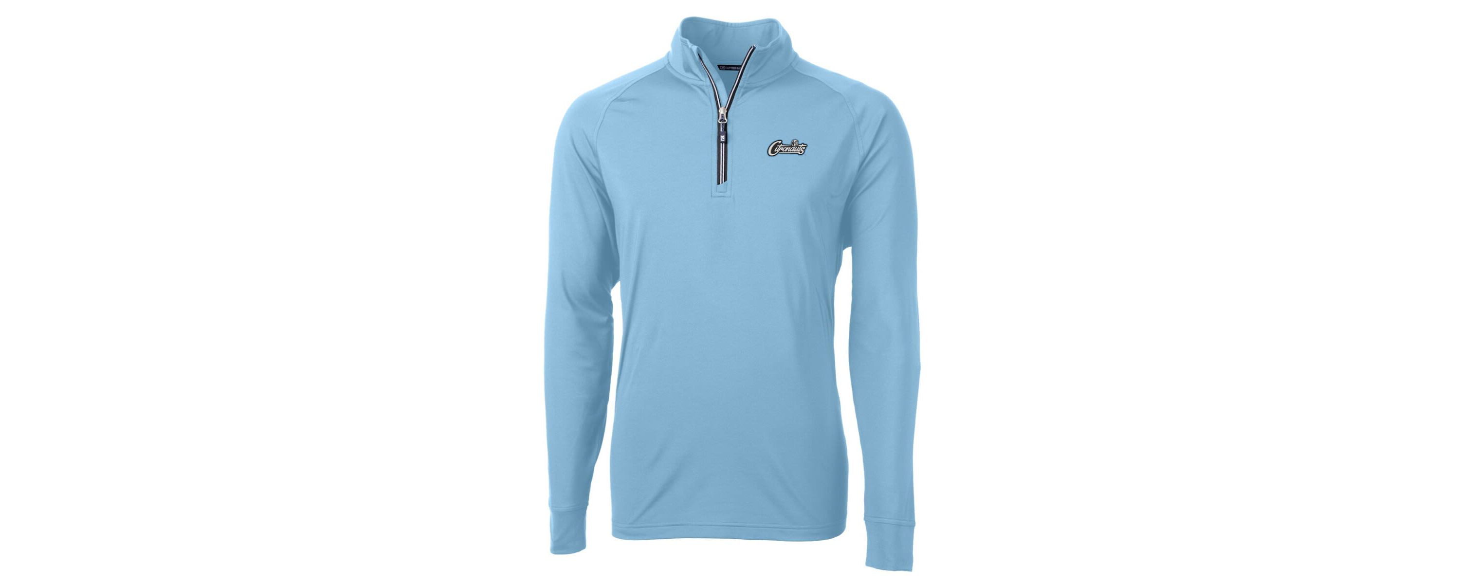 NCAA Light UCF Knights Citronaut Adapt Eco Knit Stretch Recycled Quarter-Zip Pullover Top