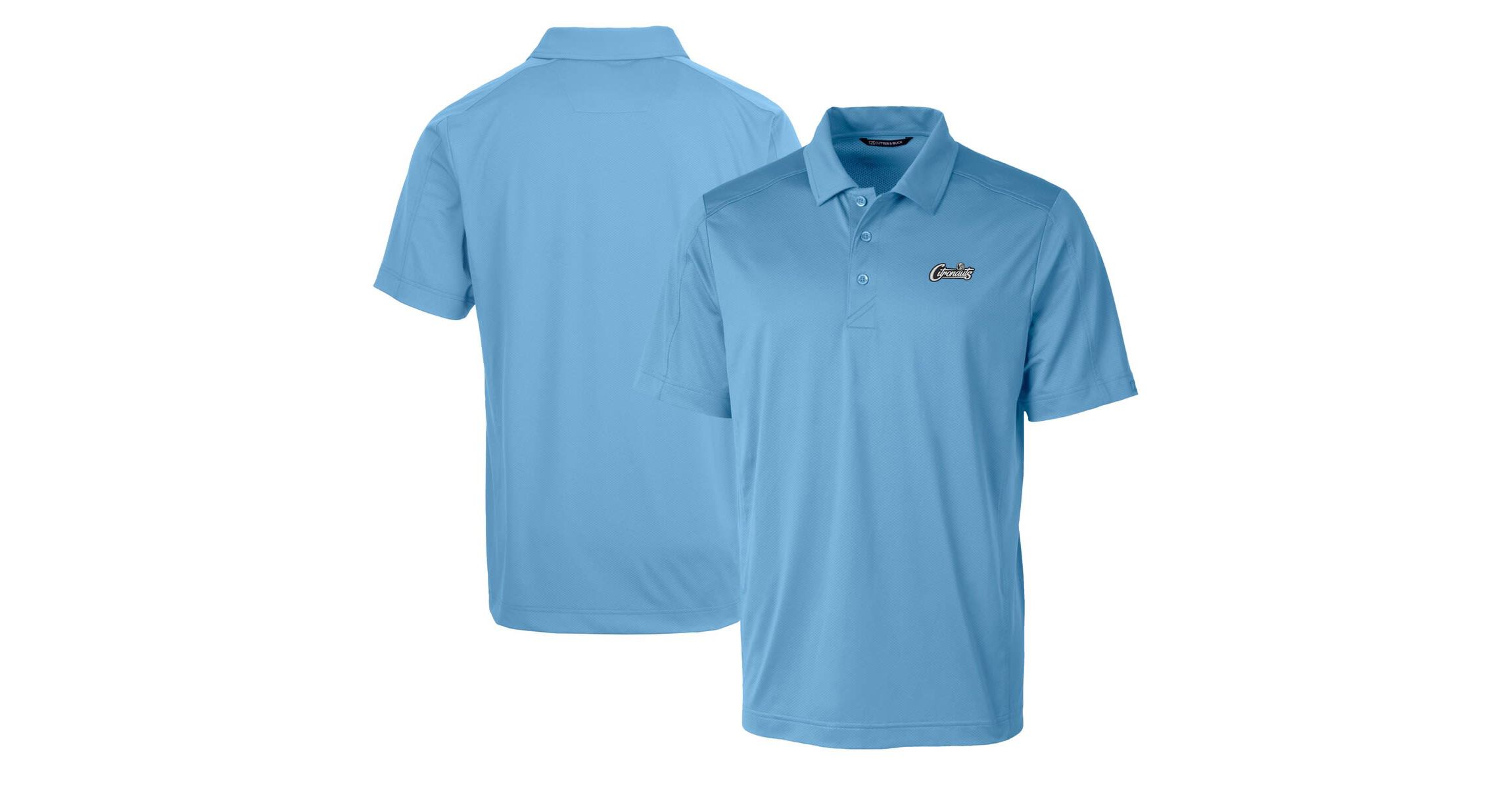 NCAA Light UCF Knights Citronaut Prospect Textured Stretch Polo