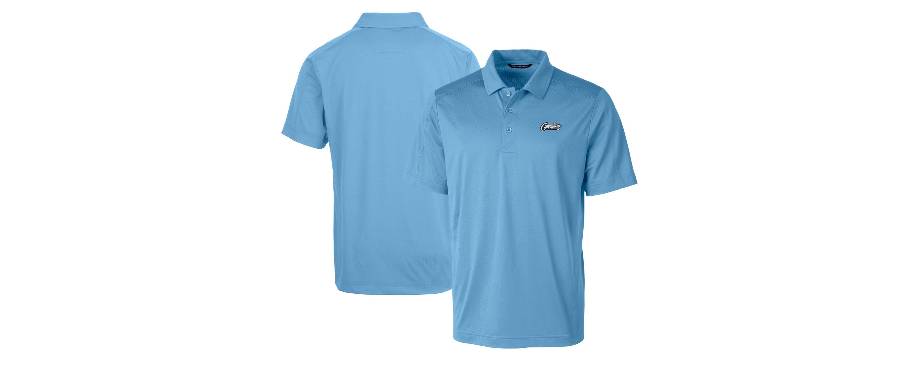 NCAA Light UCF Knights Citronaut Prospect Textured Stretch Polo