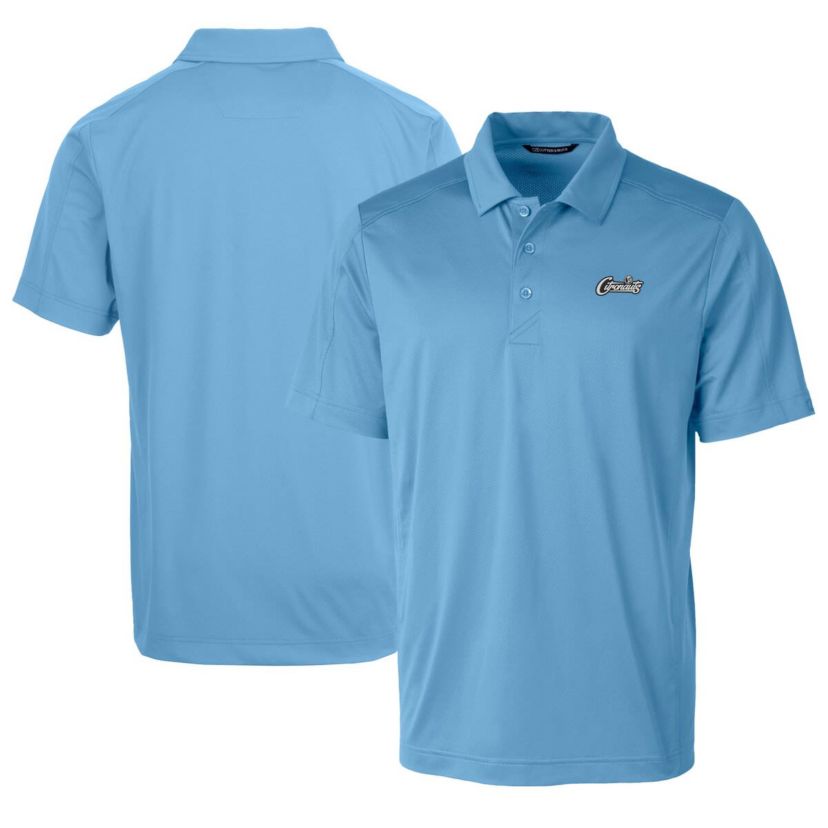 NCAA Light UCF Knights Citronaut Prospect Textured Stretch Polo