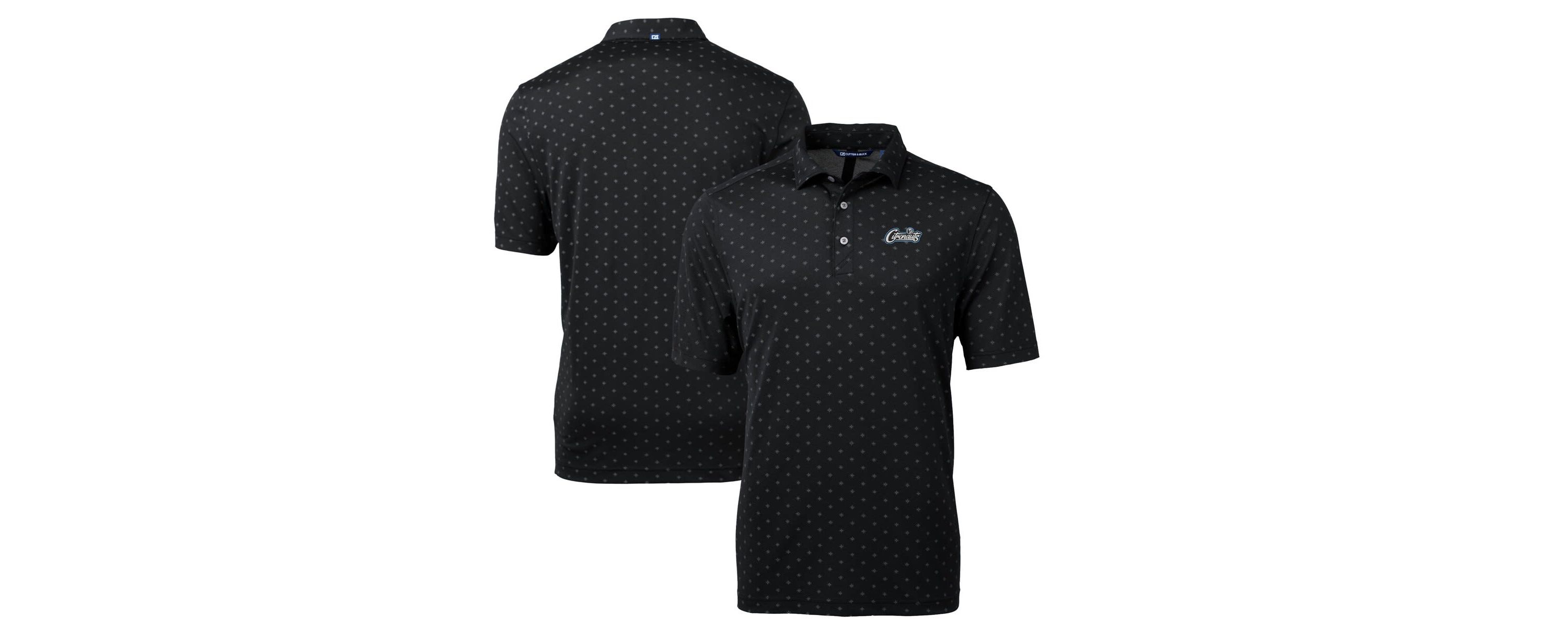 NCAA UCF Knights Citronaut Virtue Eco Pique Tile Print Recycled Polo