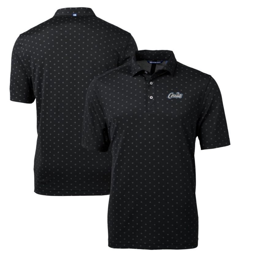 NCAA UCF Knights Citronaut Virtue Eco Pique Tile Print Recycled Polo