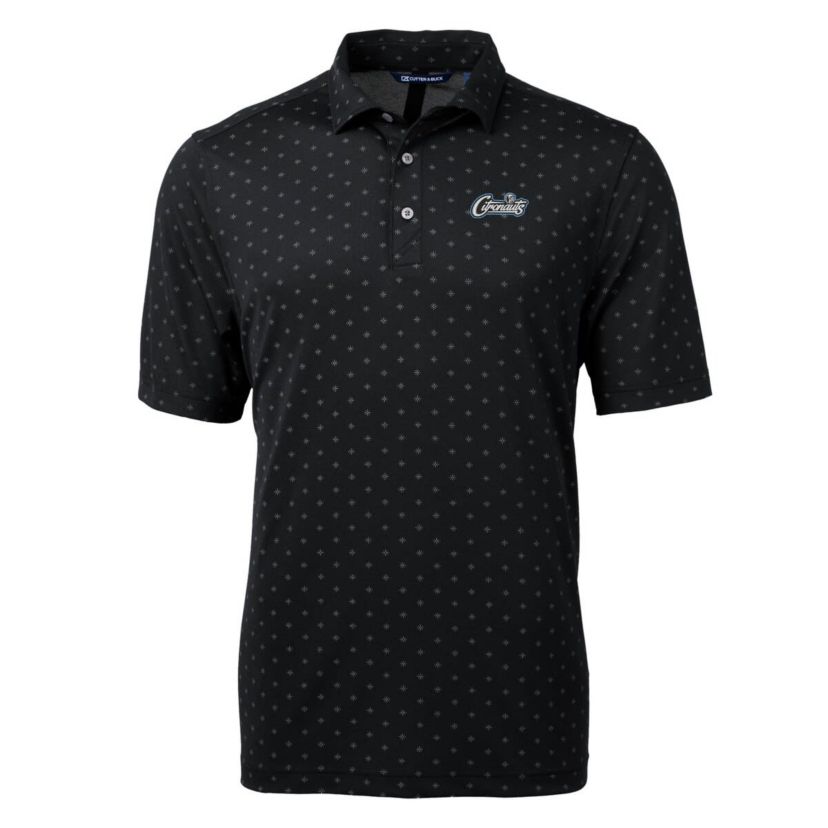 NCAA UCF Knights Citronaut Virtue Eco Pique Tile Print Recycled Polo